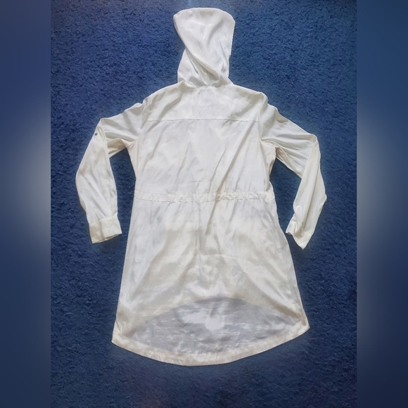 bebe Cream Hooded Utility Jacket - Picture 7 of 11